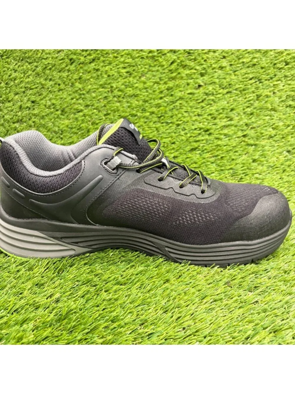 Georgia Boot DuraBlend Sport Mens Size 11.5 Black Composite Nano Toe Work Shoes